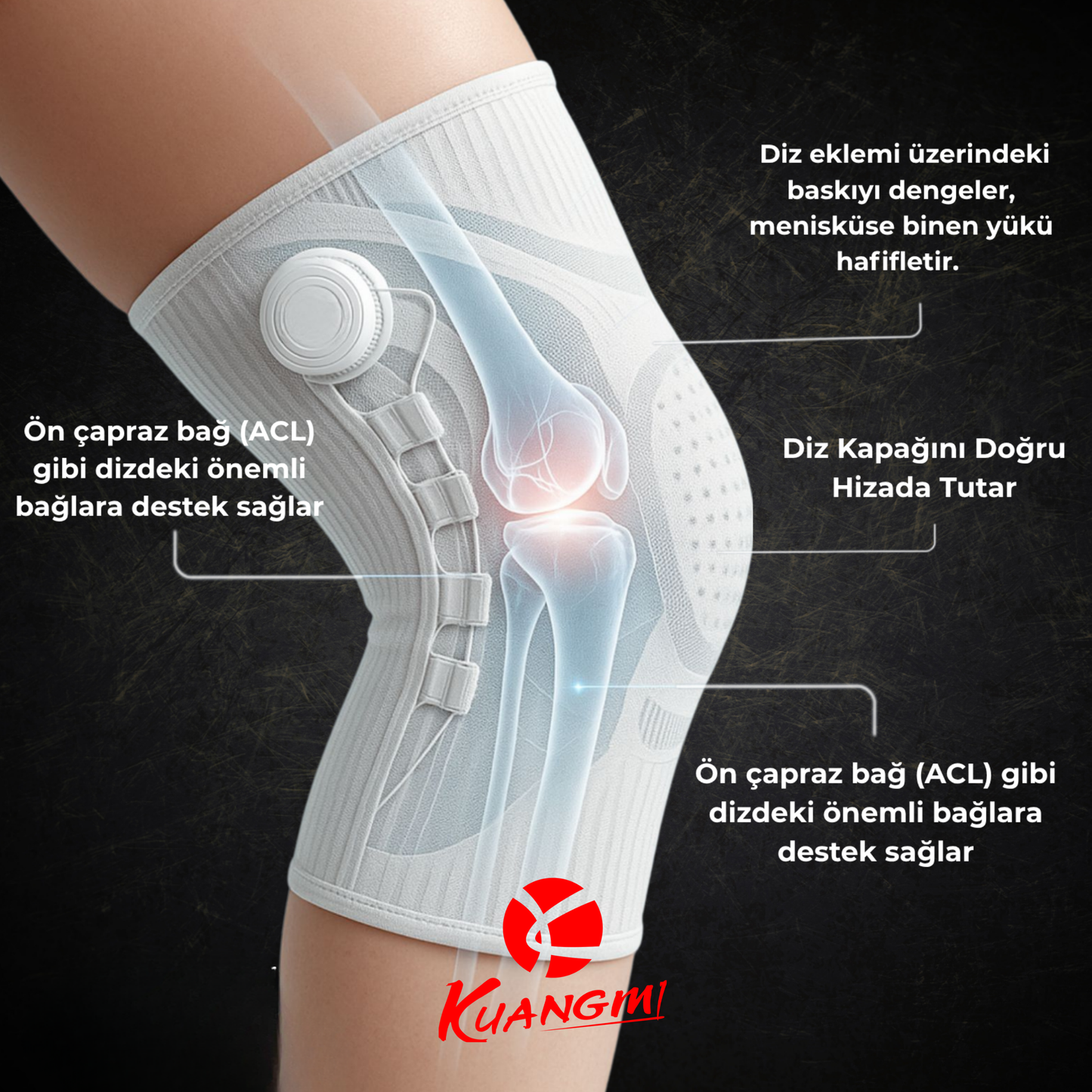 KUANGMI® -  Ayarlanabilir Dizlik
